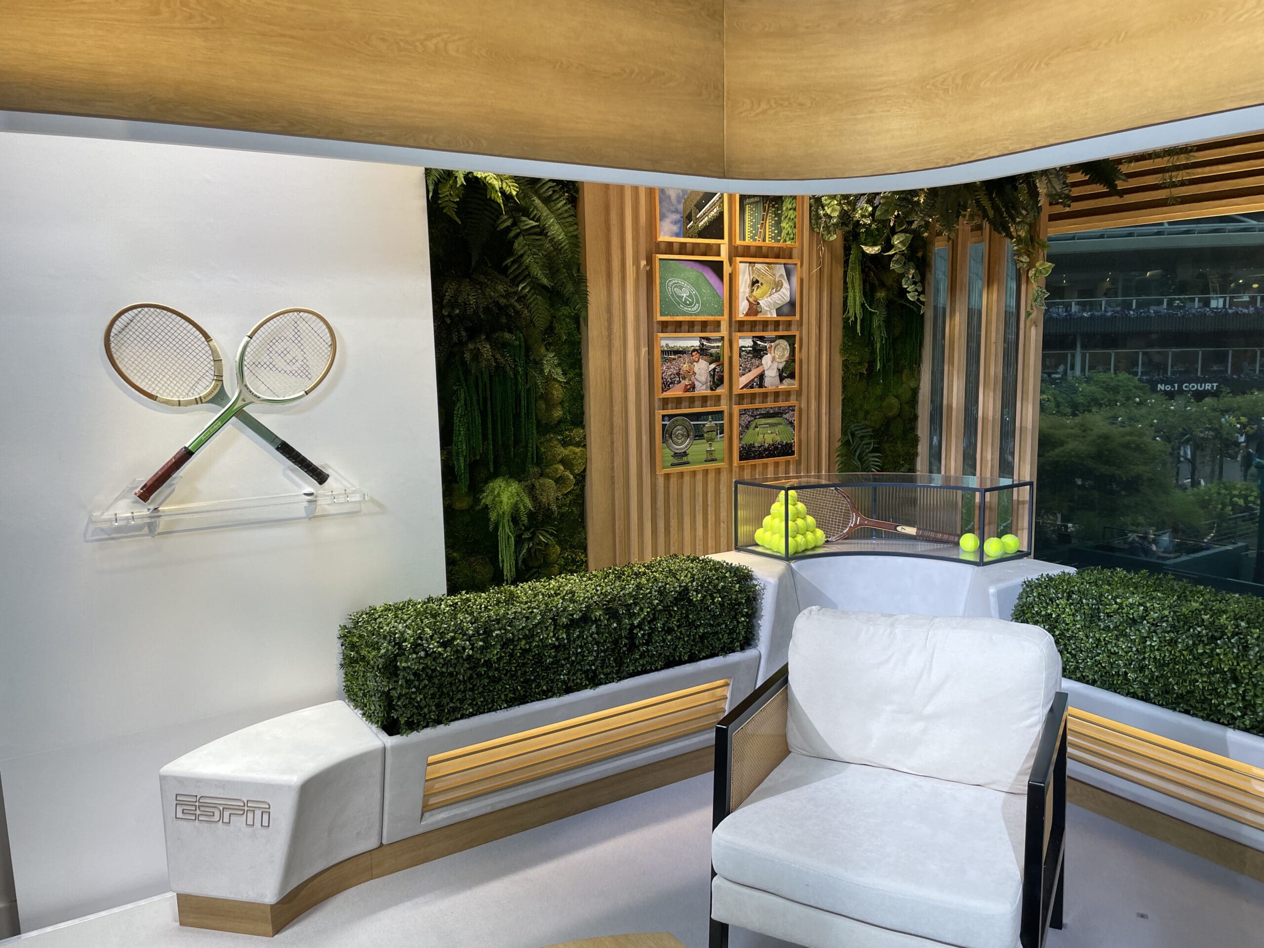 Scott Fleary project working on ESPN Wimbledon